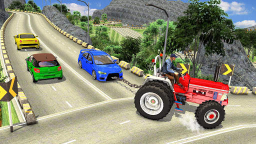 Offroad Towing Chained Tractor Bus 2019 screenshot 2