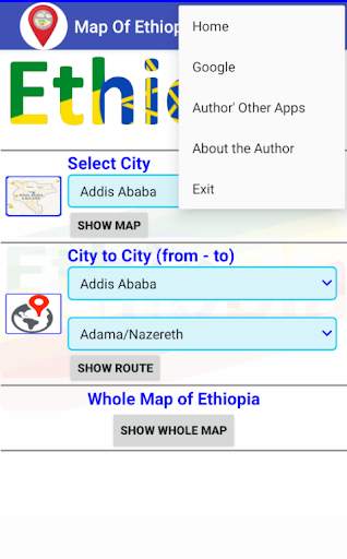 Map Of Ethiopia Offline screenshot 2