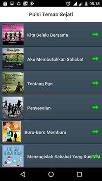 Puisi Teman Sejati Offline screenshot 2