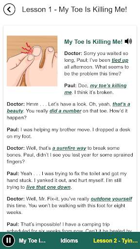 Easy American Idioms screenshot 2