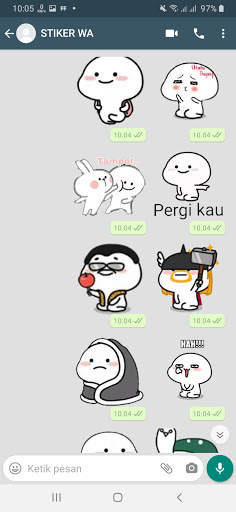 Pack Stiker Wa Pentol Lucu WAStickerApps screenshot 7