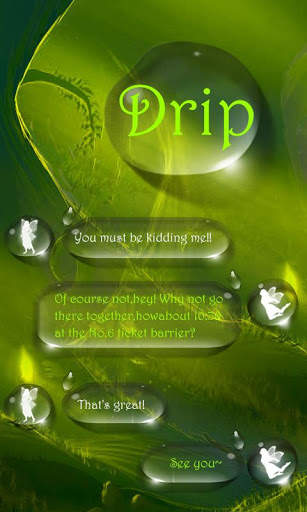 GO SMS PRO DRIP THEME screenshot 1