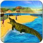 Crocodile Games Wild Water Attack Simulator logo