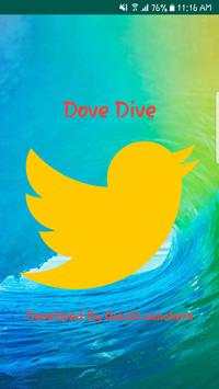 Dove dive -Puzzle Bird Game screenshot 1