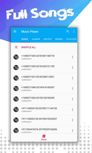 Best Music Player - MP3 Cutting Songs,Set Ringtone screenshot 1