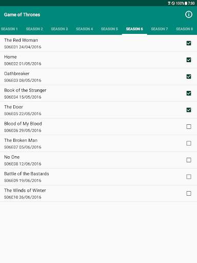 My TV, track your series screenshot 11