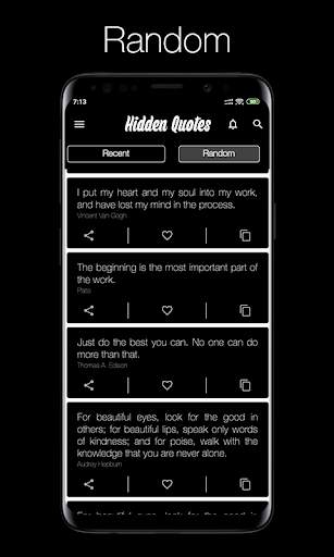 Hidden Quotes - Best Quotes and Status स्क्रीनशॉट 6