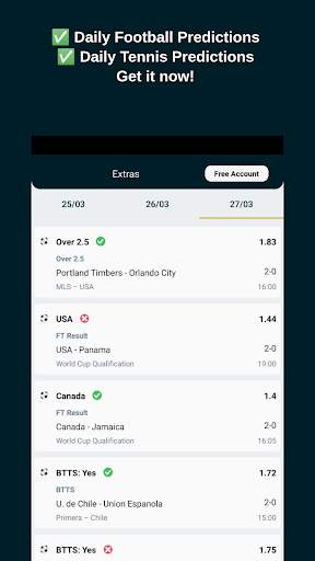 Super Tips : Daily Predictions screenshot 1