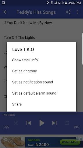 Teddy Pendergrass Songs screenshot 5