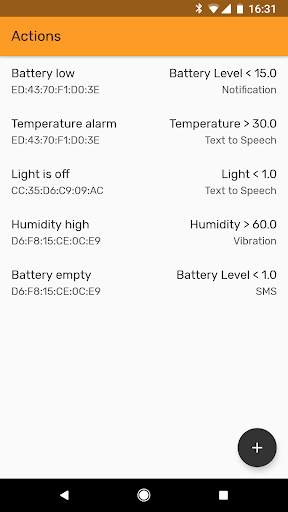aconno sensorics screenshot 2