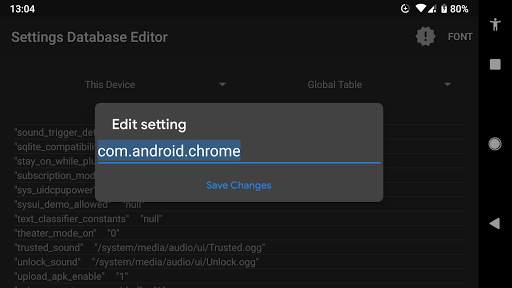 SetEdit (Settings Database Editor) screenshot 3