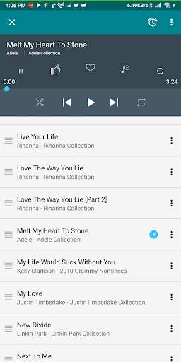 Rock Mp3 Player - Offline Music Player screenshot 1