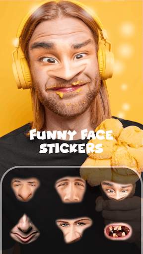 Warp Face Funny Photo Stickers screenshot 2