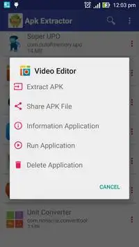 Apk Extractor For Android screenshot 2