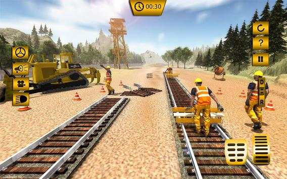 Indian Train Track Construction: Train Games 2017 screenshot 3