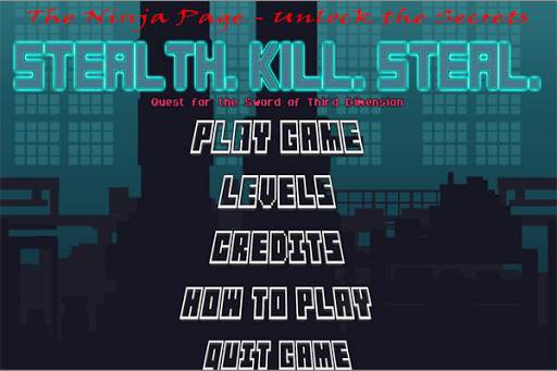Ninja Stealth Kill Steal Game screenshot 2