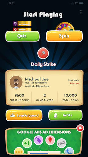 Spin to Win and Earn Cashbacks स्क्रीनशॉट 1