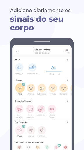 Calendário Menstrual Paula screenshot 4