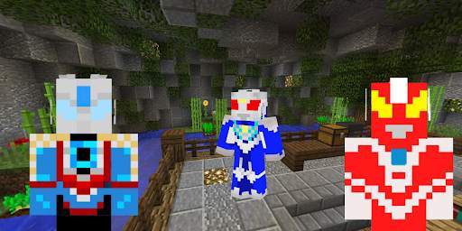 Skin Ultra Man for Minecraft screenshot 4