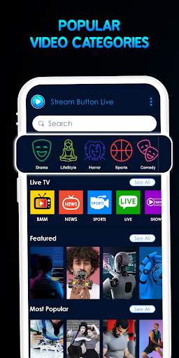Stream Button Live screenshot 1