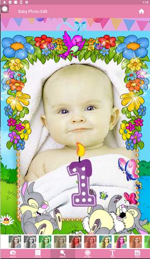Newborn Baby Greeting Cards Maker screenshot 7