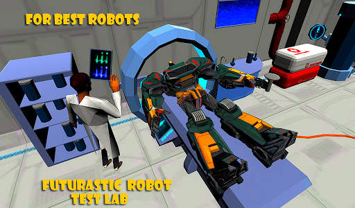 Tornado Robot Car Simulator screenshot 9