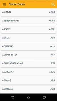 Offline Indian Rail Time Table screenshot 3