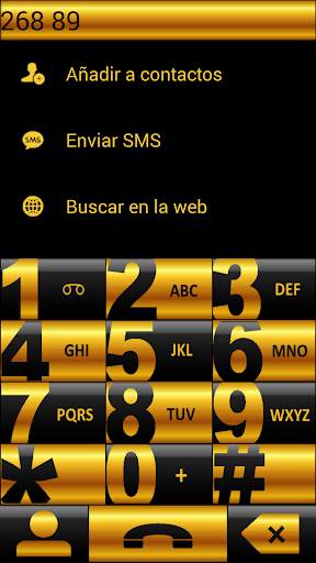 THEME CHESS GOLD EXDIALER screenshot 4