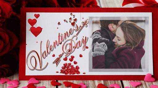 Valentine GIF Photo Frame screenshot 3