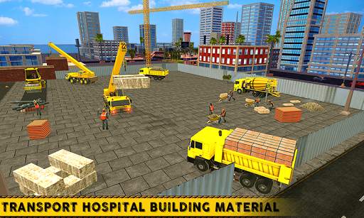 City Hospital Building Construction Building Games screenshot 1