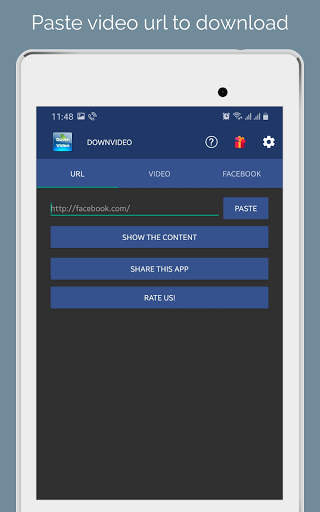 DownVideo: Video Downloader for Facebook screenshot 5