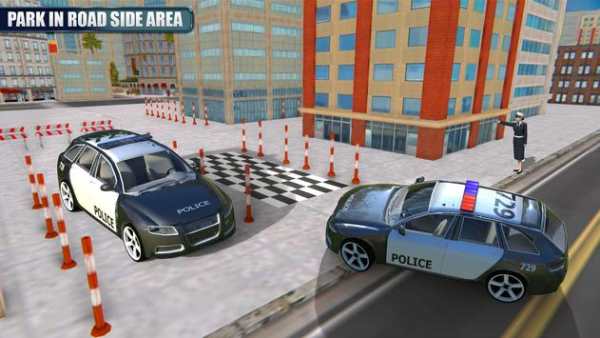 Police Car Capital Parking 2018 screenshot 4