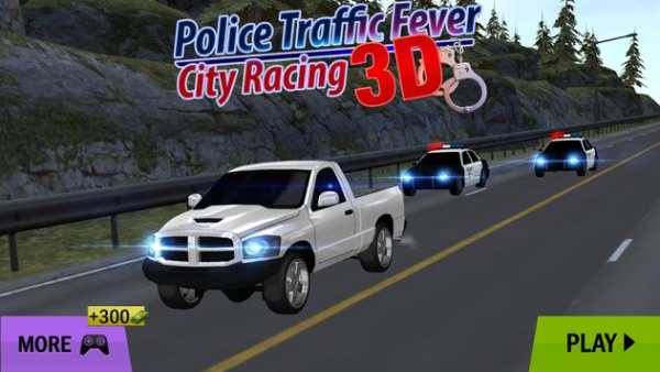 Police Traffic Fever 3D Racing screenshot 2