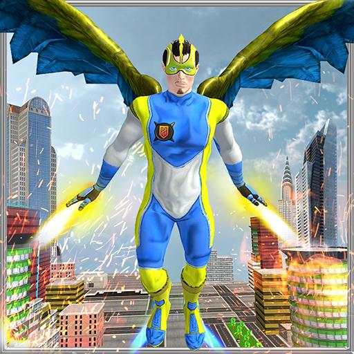 Flying Superhero War: Superhero Games 2020 1.0