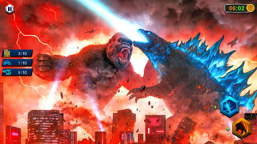 Monster City Destruction Games screenshot 7