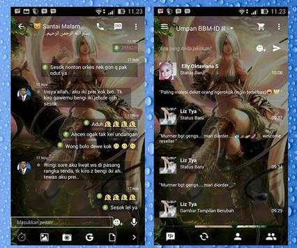 BBM Transparan screenshot 2