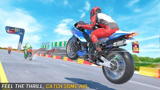 মোটর বাইক দৌড় গেম: 3Dবাইক গেম screenshot 4
