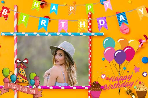 Birthday Photo Frames screenshot 1