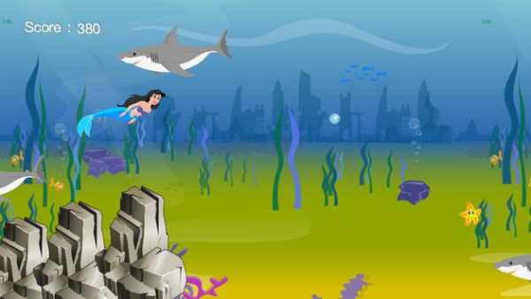 Mermaid Shark Attack screenshot 2