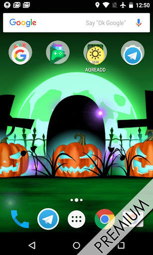 Halloween live wallpaper with countdown and sounds screenshot 13