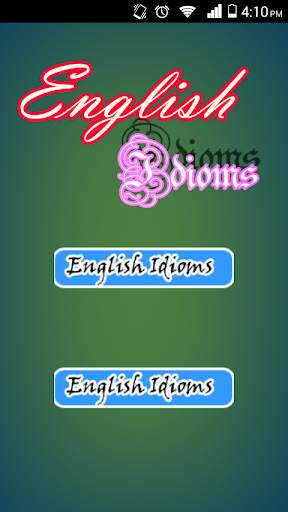 English Idioms and Expression screenshot 1