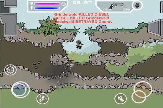 Trick Doodle Army 3 Mini Militia screenshot 1