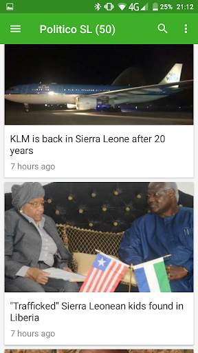 Sierra Leone news screenshot 3