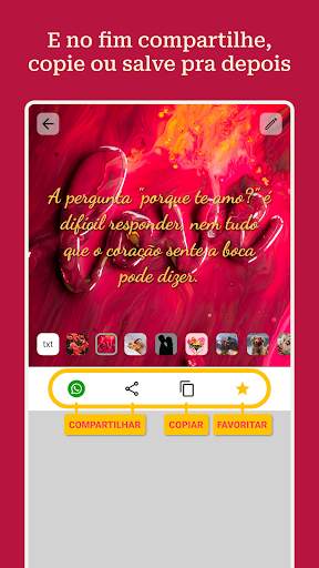 Frases e Mensagens de Amor screenshot 8