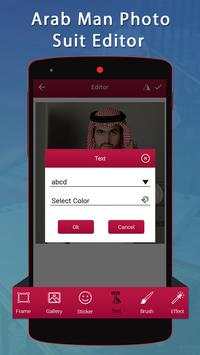 Arab Man Photo Suit Editor screenshot 3