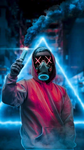 Led Purge Mask Wallpaper HD screenshot 3