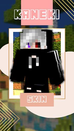 Skin Kaneki For Minecraft screenshot 1