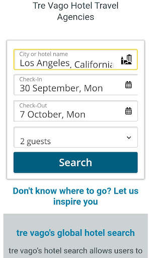 tre vago Hotel Travel Agencies screenshot 2