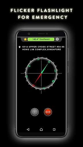 Compass Flashlight screenshot 4
