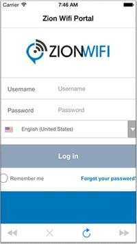Zion WiFi Portal screenshot 2